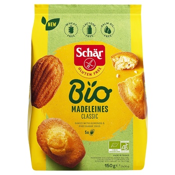 Міні-тістечка Dr.Schaer Madeleines Classic 150г - купити, ціни на - фото 1