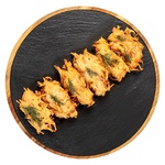 Картофельные рости с лососем