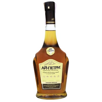 Ai-Petri 5 Yrs Cognac 40% 0.25l - buy, prices for MegaMarket - photo 1