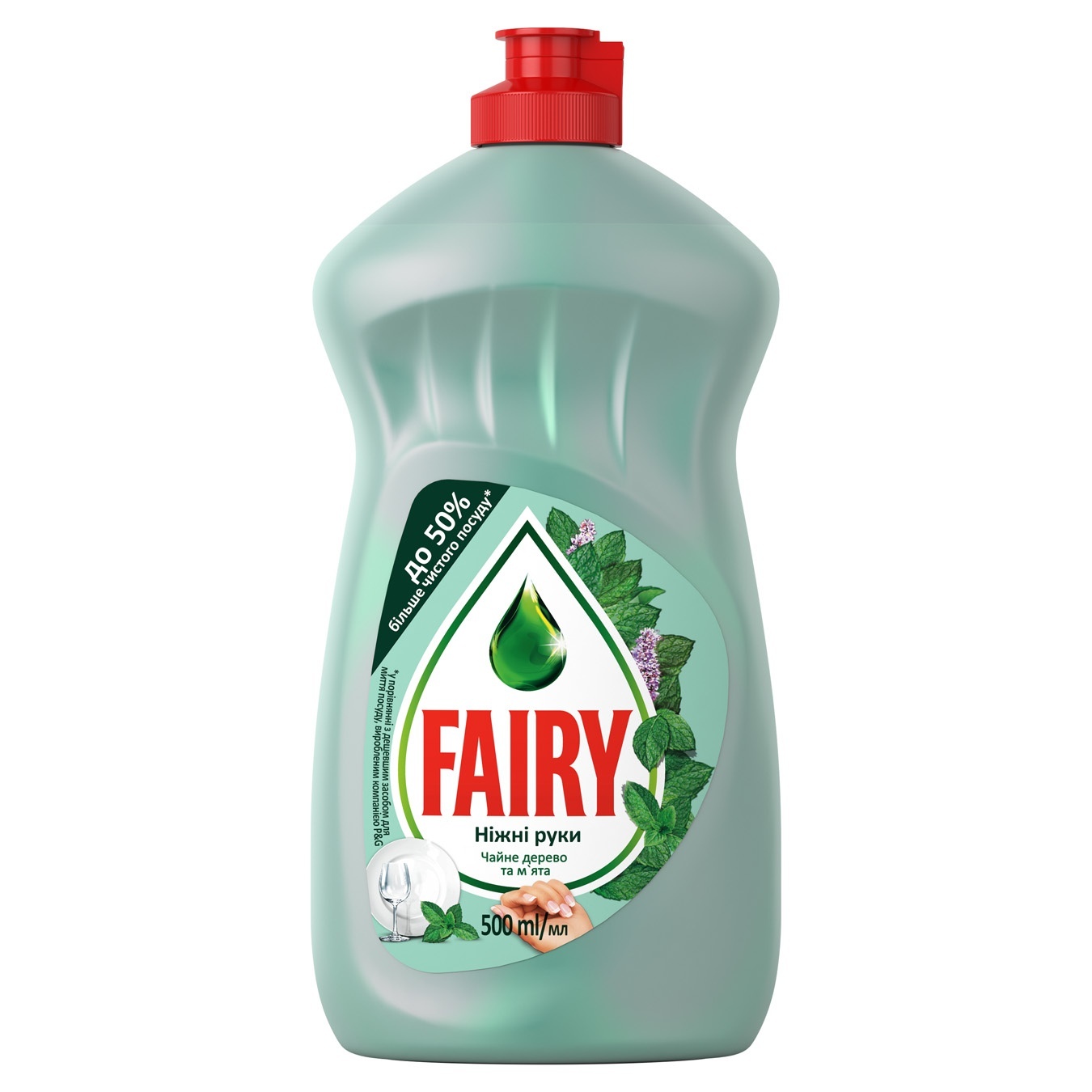 

Жидкость для мытья посуды Fairy Чайное дерево и мята 500мл