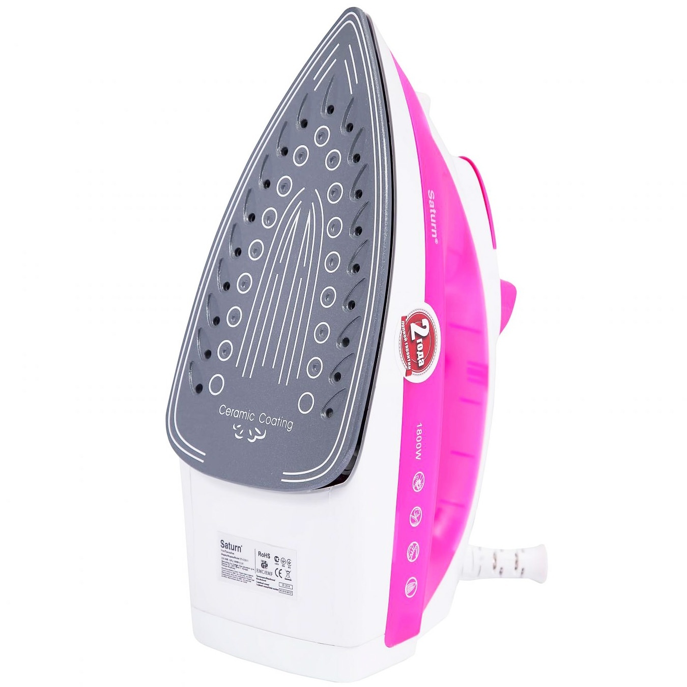 

Утюг Saturn Pink ST-CC0211