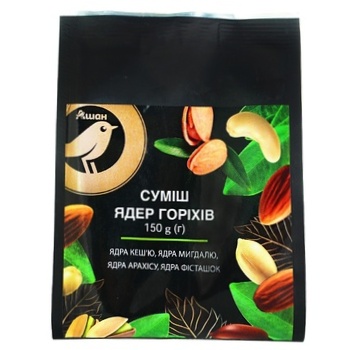 Auchan Mix of Nut Kernels 150g - buy, prices for Auchan - photo 1