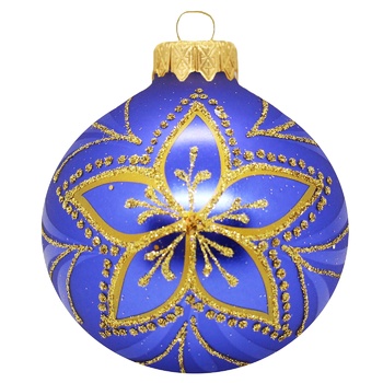 Christmas Ball with Pattern 80mm assortment - buy, prices for - photo 20