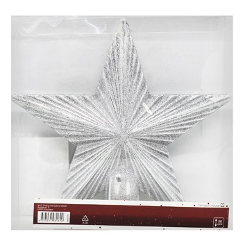 Tarrington House Christmas Decoration Tree Top Silver Star 20cm - buy, prices for - photo 2