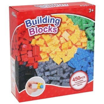 Конструктор Building Blocks 450 элементов - купить, цены на - фото 1