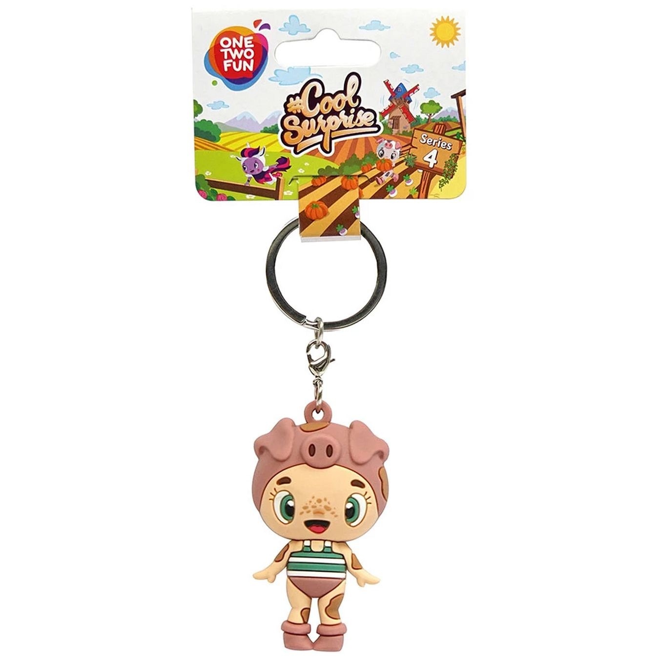

Фигурка-брелок One two fun Cool Surprise Животные в ассортименте