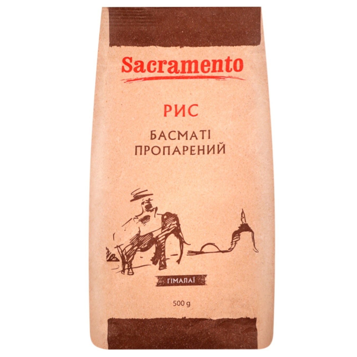 

Рис Sacramento басмати пропаренный 500г