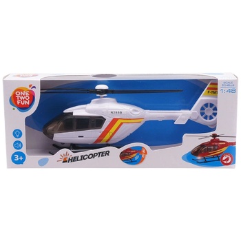 One two fun Helicopter Toy in stock