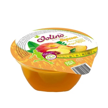 Jolino Fruit dessert Peach in jelly with aroma of mango-apple-pear 150g