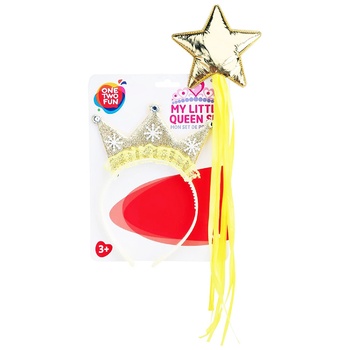 One two fun Set of Accessories Little Queen in stock - buy, prices for Auchan - photo 2