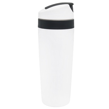 Plastic White-Graphitic Thermos Mug 0.45l