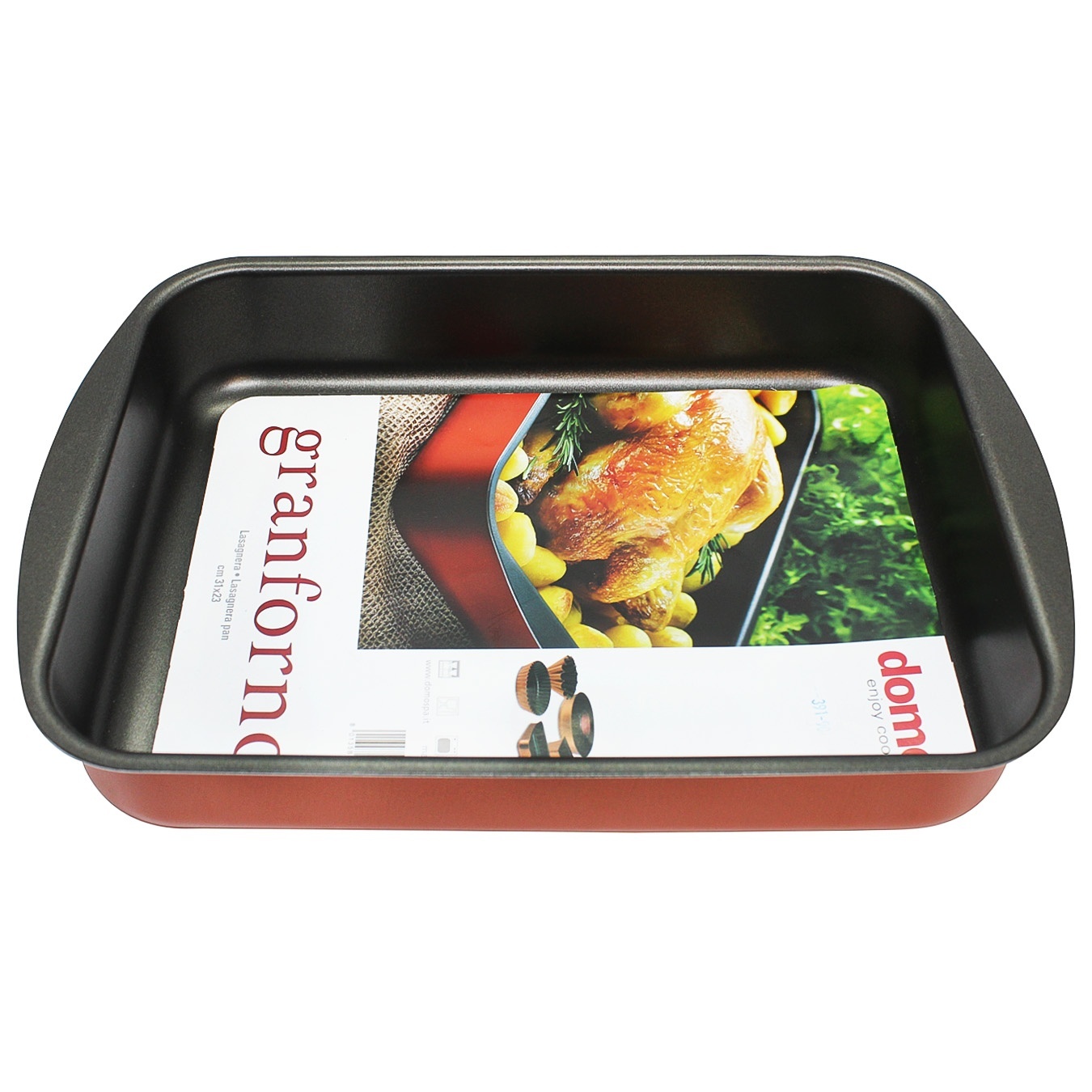

Форма для выпечки Domo Granforno прямоугольная 31x23см
