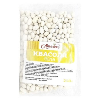 Angelina White Beans packing 250g - buy, prices for MegaMarket - photo 2