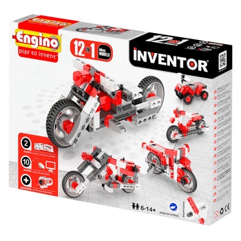 Engino Inventor Motorcycles 12in1 Construction Set - buy, prices for Vostorg - photo 1