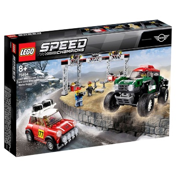 Конструктор Lego Speed ​​Champions Автомобілі 1967 Mini Cooper S Rally та 2018 MINI John Cooper Works Buggy 75894 - купити, ціни на - фото 1