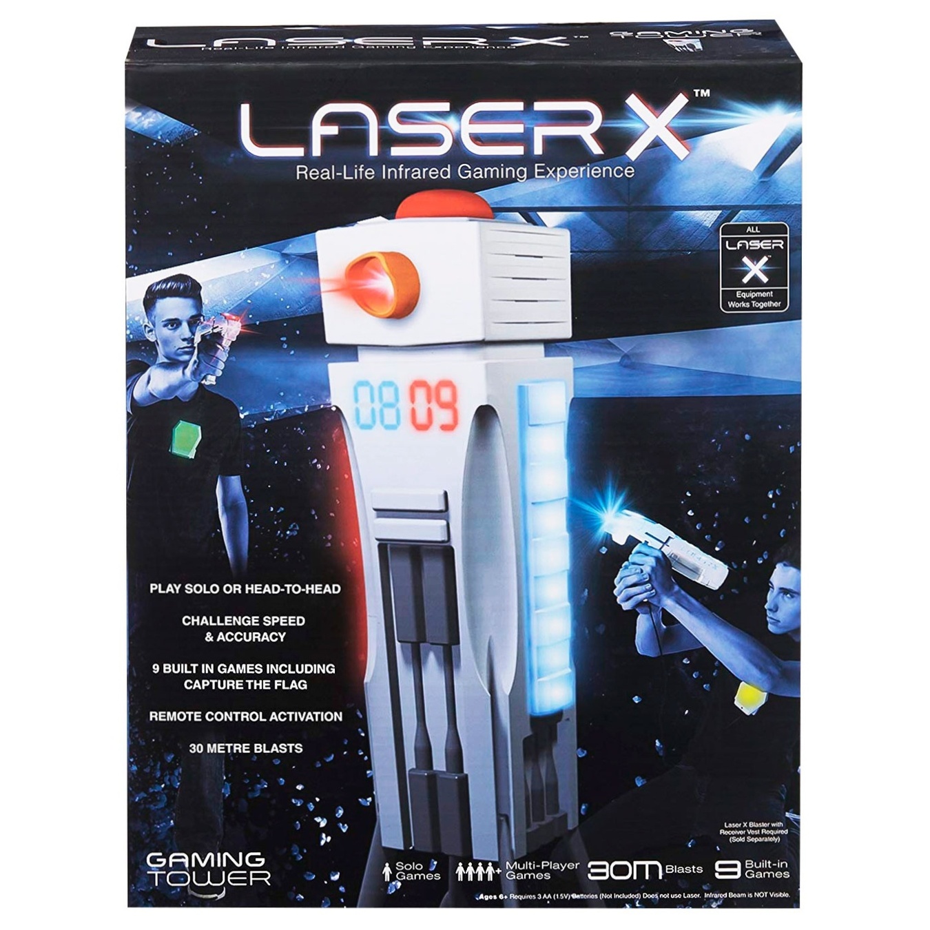 

Набор игровой Laser X Gaming Tower для лазерных боев