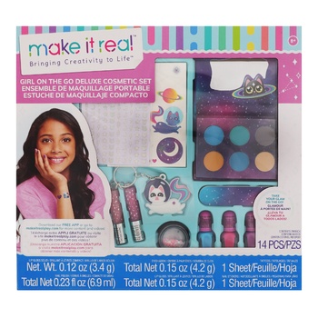 Make It Real Girl on the Go Deluxe Cosmetic Set - buy, prices for Vostorg - photo 1