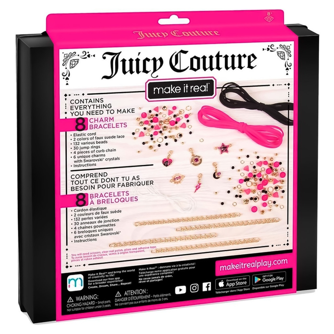 

Набор для творчества Make It Real Браслеты Неоновый блеск