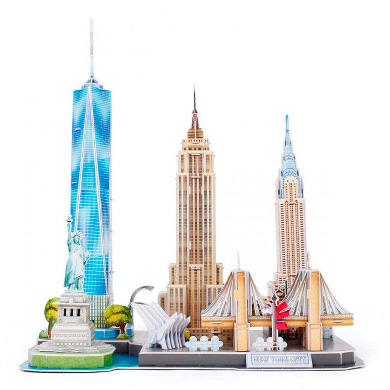 

Конструктор CubicFun City Line Нью-Йорк