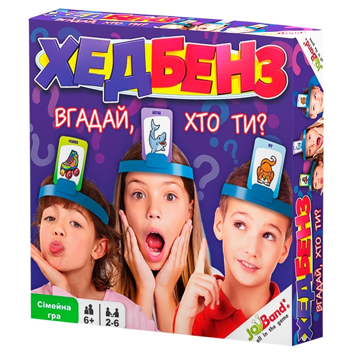 

Игра настольная Joy Band Хедбенз Угадай, кто ты