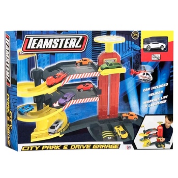 Teamsterz City Park&Drive Garage Play Set