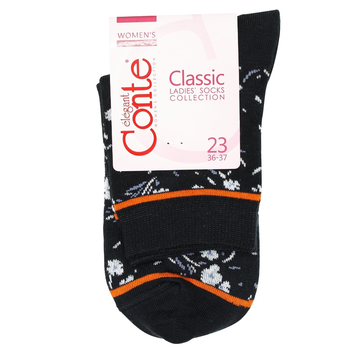 

Носки Conte Classic женские 7С-22СП р.23 199 графит