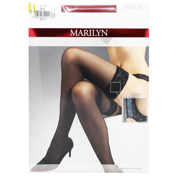 Marilyn Women's Tights 15den №3/4 erotic red - buy, prices for MegaMarket - photo 1