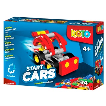 Roto Start Cars Buggy Construction Set 74elements