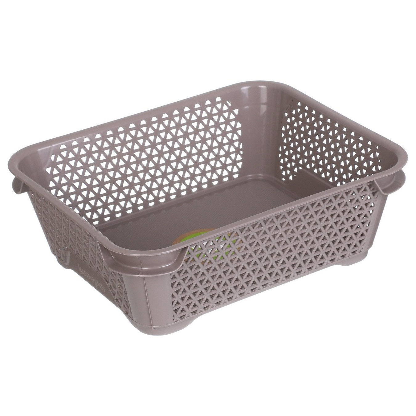 

Ящик для хранения Keeeper Mini basket 373.3 A-6 серо-коричневый