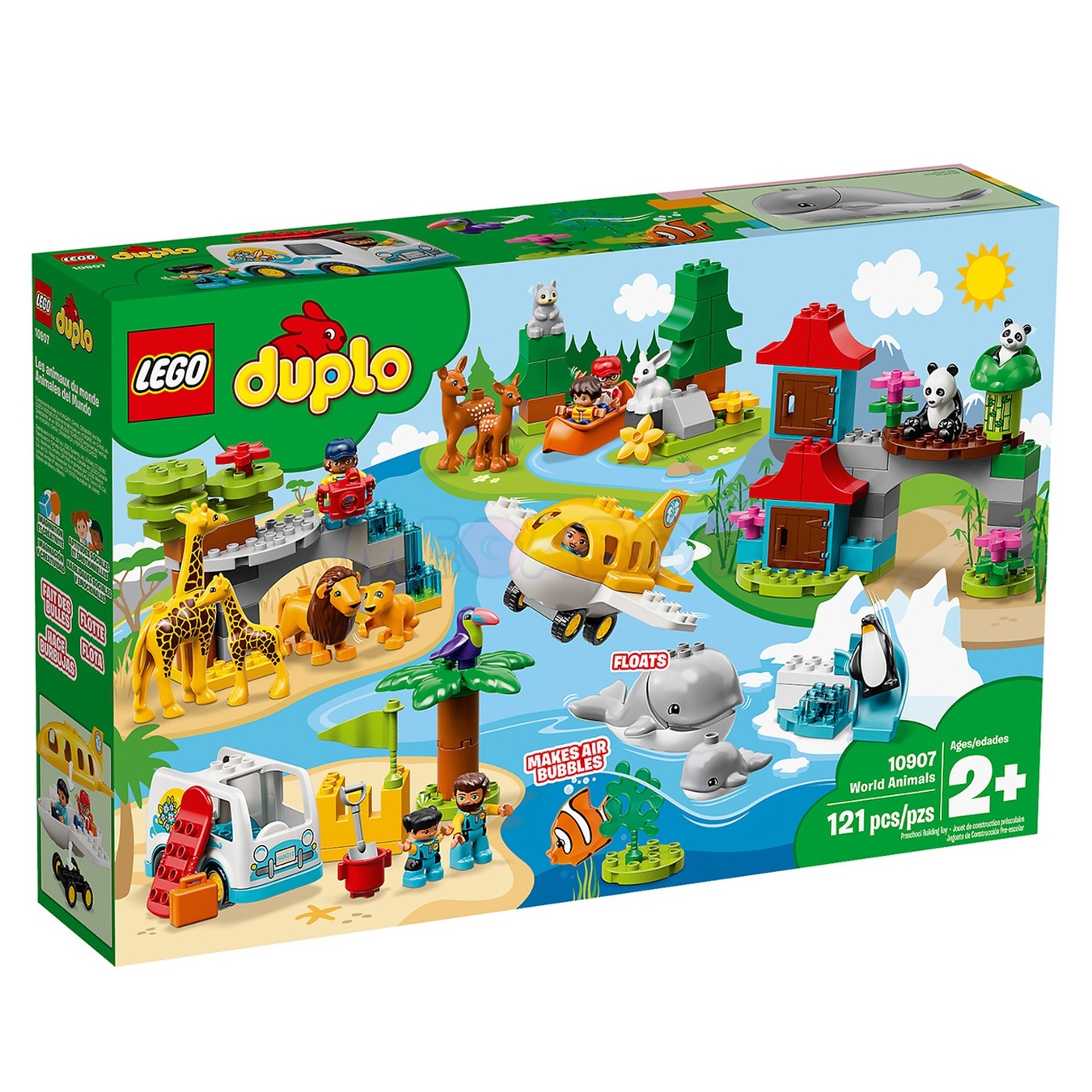 

Конструктор Lego Duplo Животные мира 10907