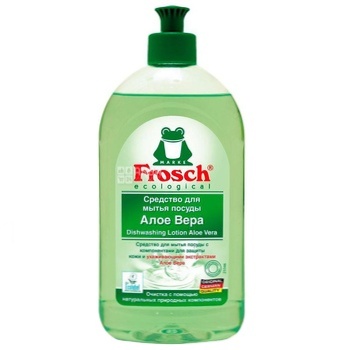 Засiб для миття посуду Frosch Aloe Vera 500мл - купити, ціни на Восторг - фото 2