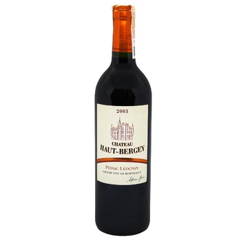 Chateau Haut Bergey Rouge Red Dry Wine 13% 0.75l - buy, prices for - photo 1