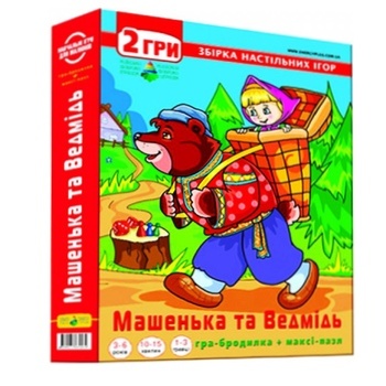 Игра настольная Киевская Фабрика Игрушек Машенька и Медведь 2в1 - купить, цены на - фото 2