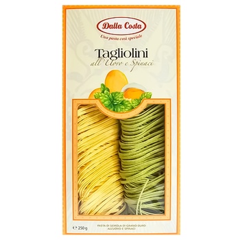 Dalla Costa Tagliolini Colored Pasta 250g - buy, prices for Vostorg - photo 1