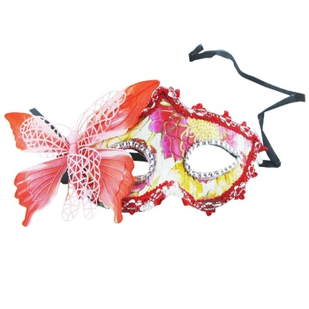 Decoration Carnival Multi-Colored Mask in Assortment 1661-4 - buy, prices for MegaMarket - photo 3