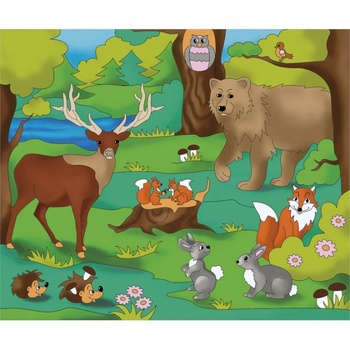 Ideyka Forest Harmony Painting on Canvas Coloring 25х30cm - buy, prices for - photo 2