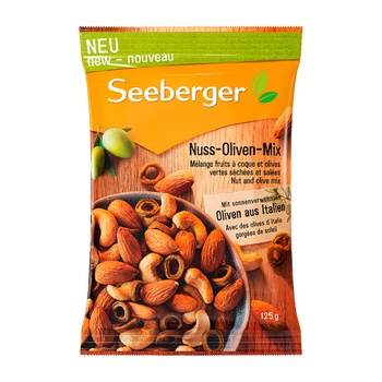 Seeberger Mix Nuts with Olives 125g - buy, prices for NOVUS - photo 1