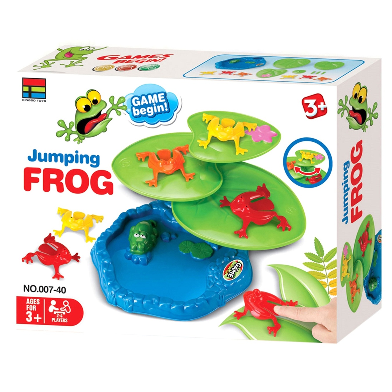 Hopping 2024 frog toy