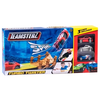 Teamsterz Turbo Twister Track Play Set