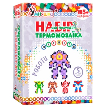 Umnyaska Robots Thermomosaic Magnets Creativity Set