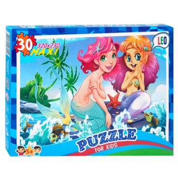 Leo Little Mermaids Puzzle 30elements - buy, prices for - photo 1