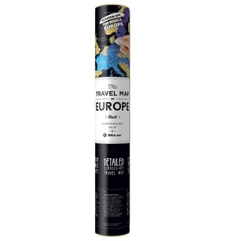 1DEA.me Travel Map Black Europe Scratch Map of the Europe - buy, prices for Vostorg - photo 1