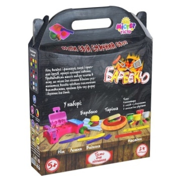 Набір для ліплення Strateg Барбекю Містер тісто - купити, ціни на Восторг - фото 3