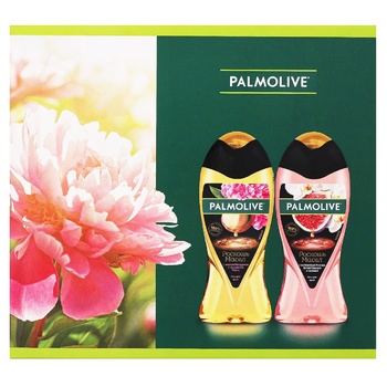 Подарочный набор Palmolive Гель для душа макадамия 250мл + гель для душа инжир 250 мл - купить, цены на ЕКО Маркет - фото 1