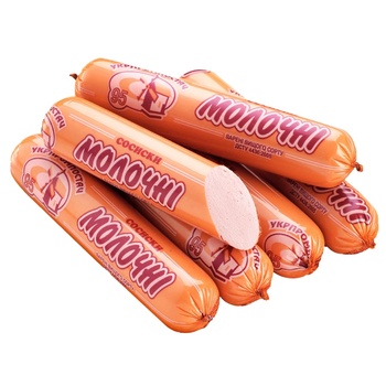 Ukrprompostach-95 Premium Milk Sausages - buy, prices for EKO Market - photo 1