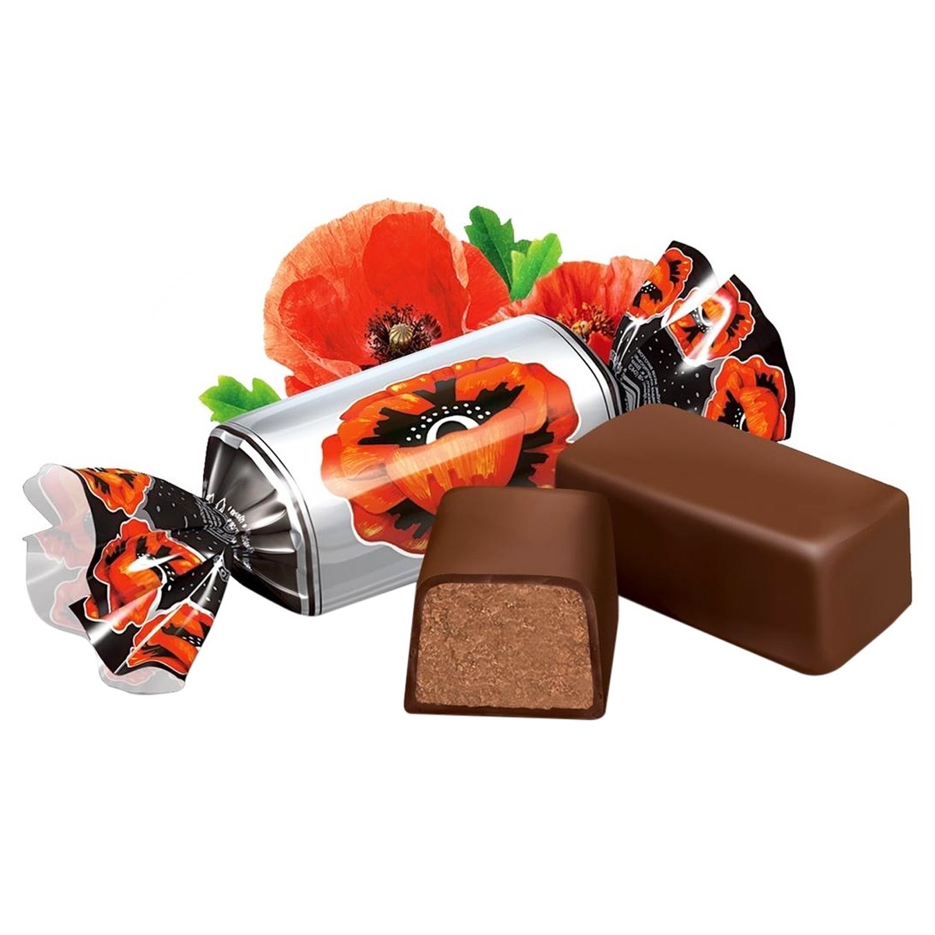 

Цукерки Roshen Червоний мак