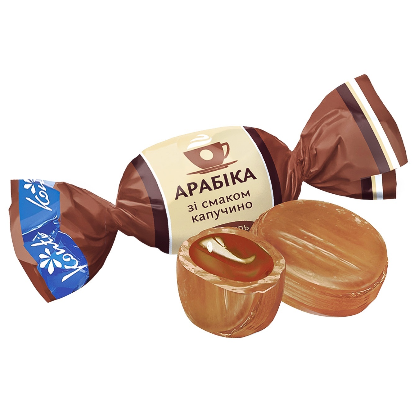 

Карамель Konti Арабіка зі смаком капучино