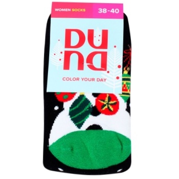 Duna Black Women's Socks 23-25s