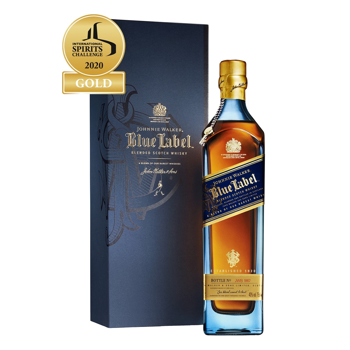 

Виски Johnnie Walker Blue Label в коробке 40% 0,75л в коробке