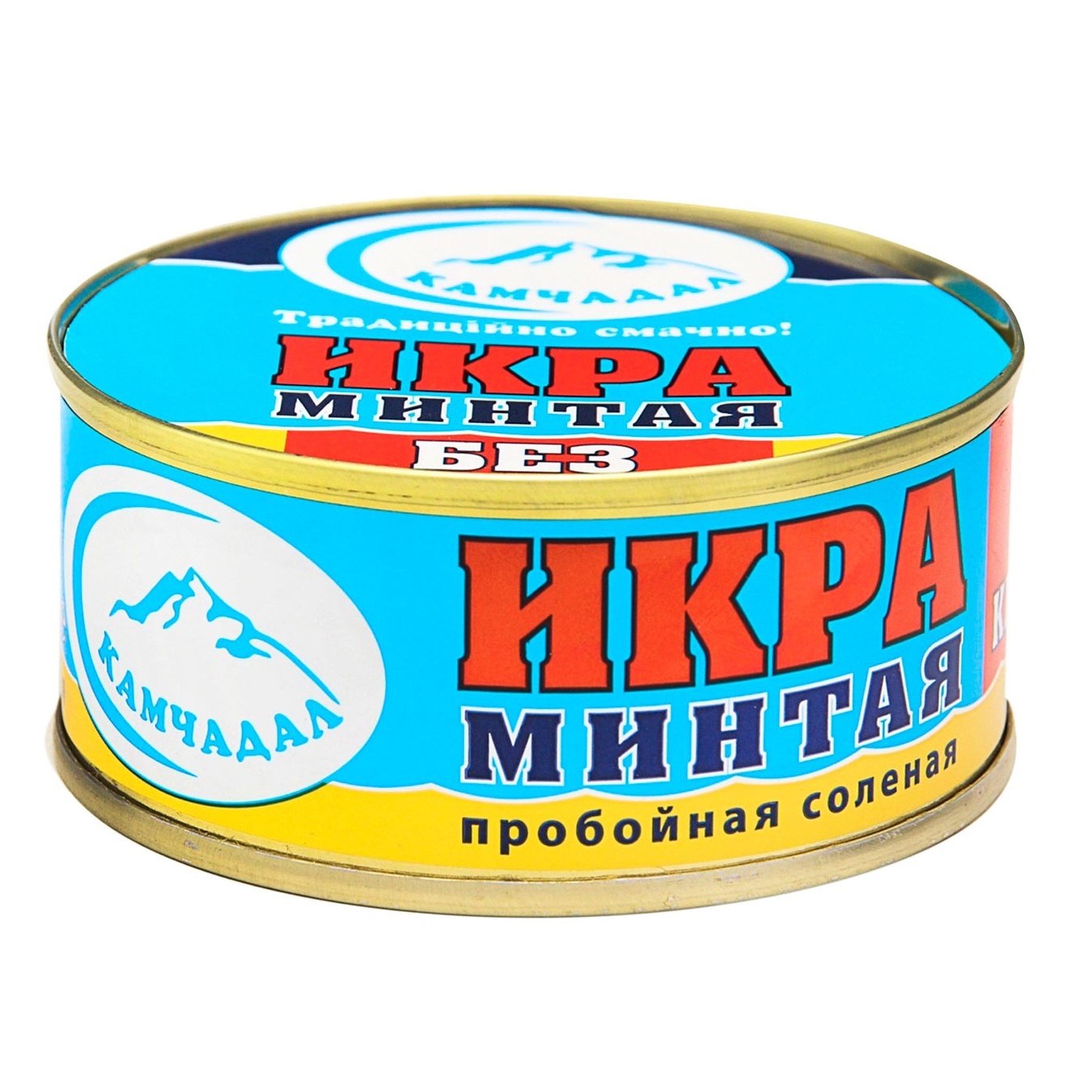 

Икра минтая пробойная соленая 80г